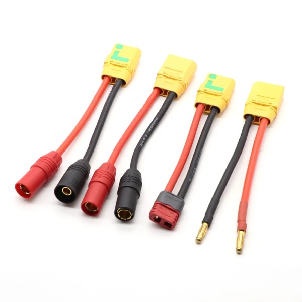 Venta al por mayor modelo de avión adaptador Cable XT90 XT60 XT30 T enchufe EC5 AS150 XT150 JST